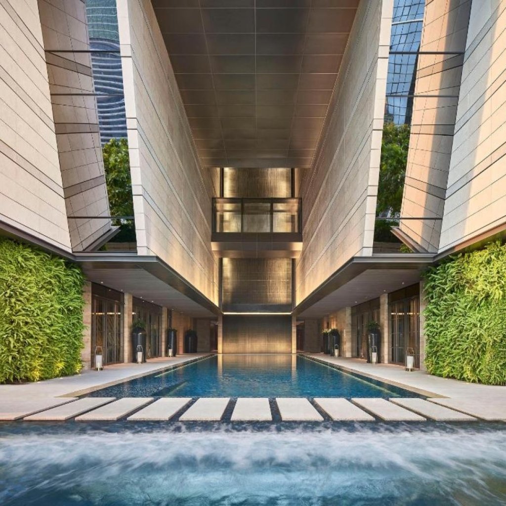 20m saltwater pool at Rosewood Bangkok - luxury hotel in central Bangkok